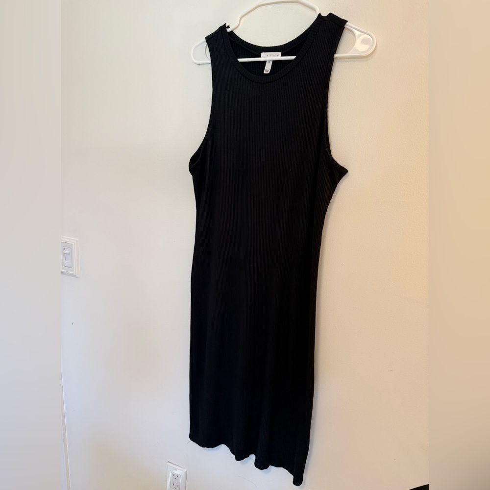 Leith ribbed tank midi dress